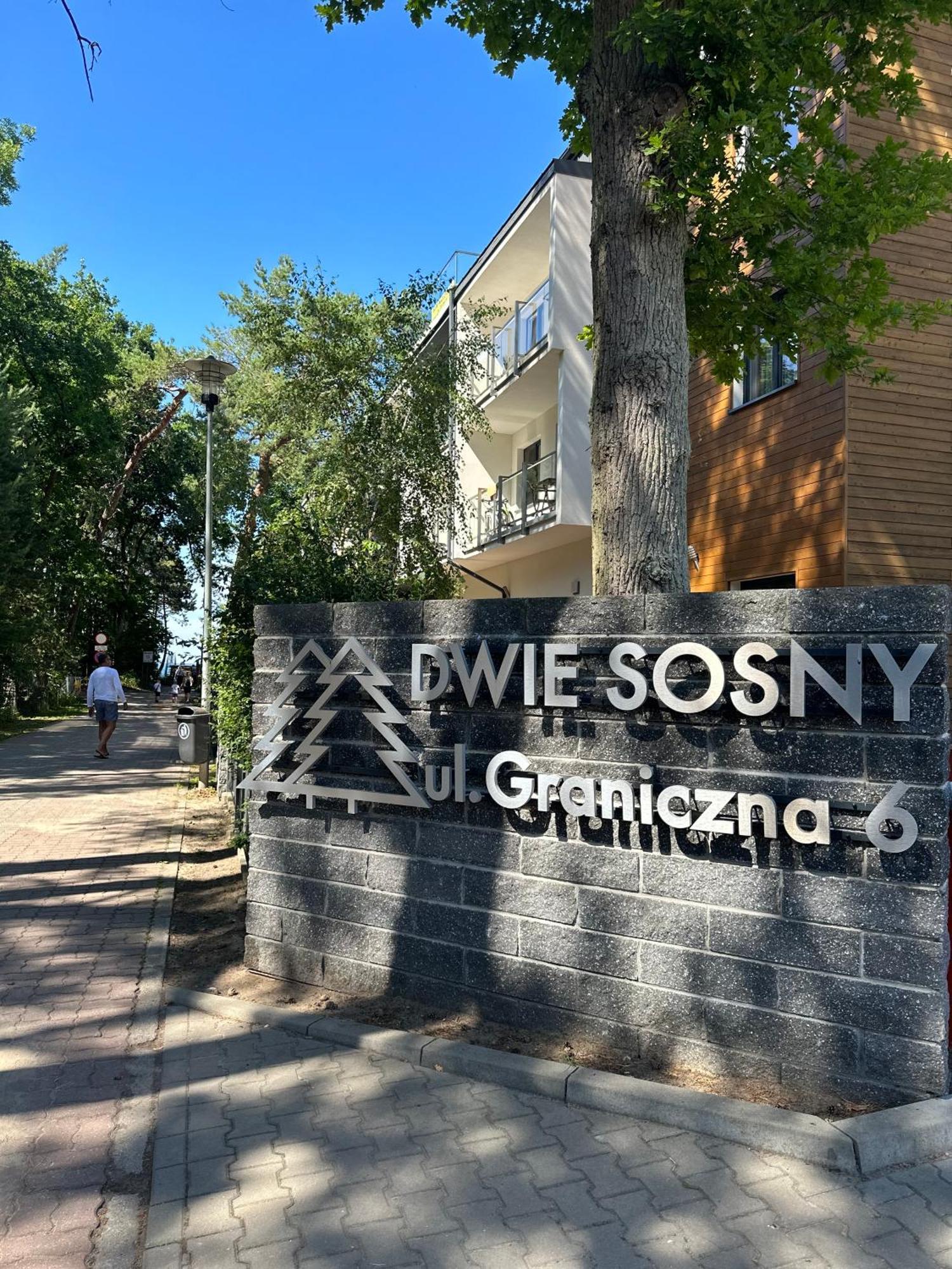 Apartament Dwie Sosny Patrycja Ustronie Morskie Buitenkant foto